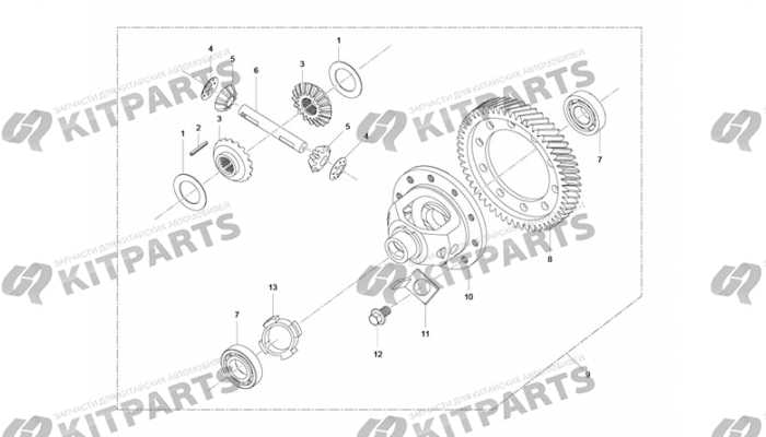 Дифференциал Lifan Cebrium