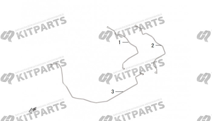 Трубки топливной системы Haval H8