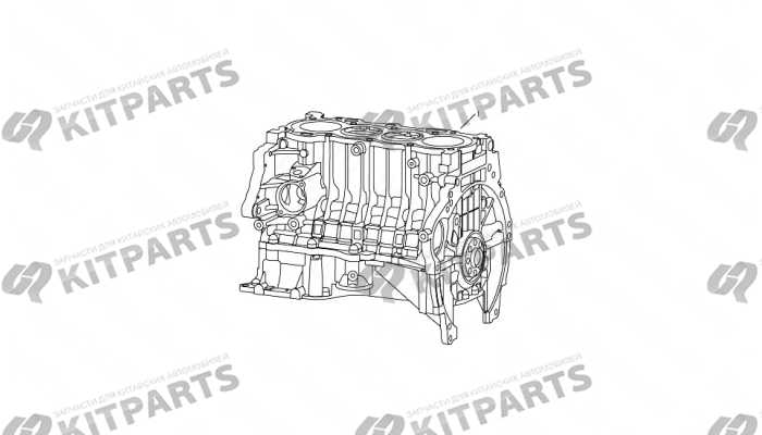 CYLINDER BLOCK Geely Emgrand X7