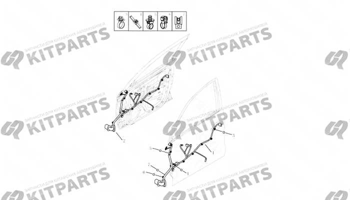 FRONT DOOR WIRE HARNESS Geely