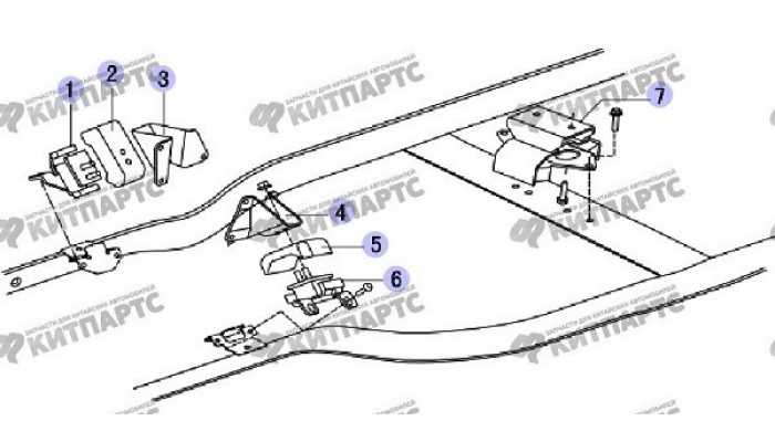 Подушки двигателя Great Wall Safe (SUV G5)