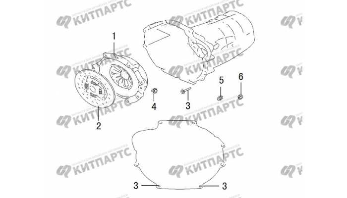 Сцепление Great Wall Hover H3 New