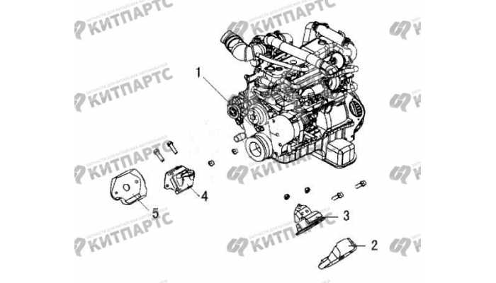 Подушки двигателя Дизель Great Wall Wingle