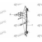 Стеклоподъемник (механический) задней двери