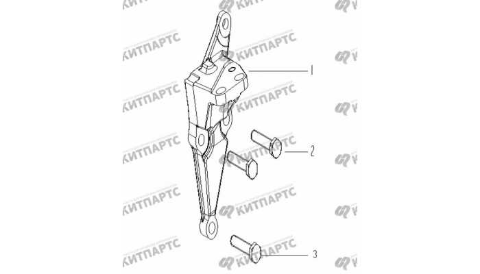 Кронштейн двигателя правый Geely